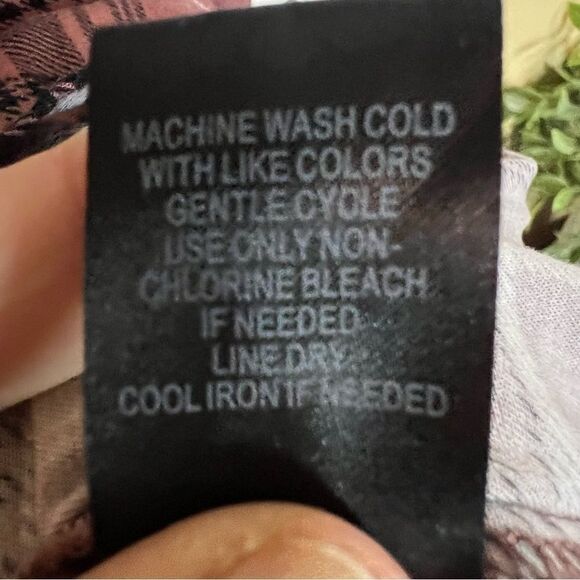 Torrid 6X Plaid Flowy Scoop Neck Dress with Eyelet Hook on Back.  New Condition - Picture 7 of 10